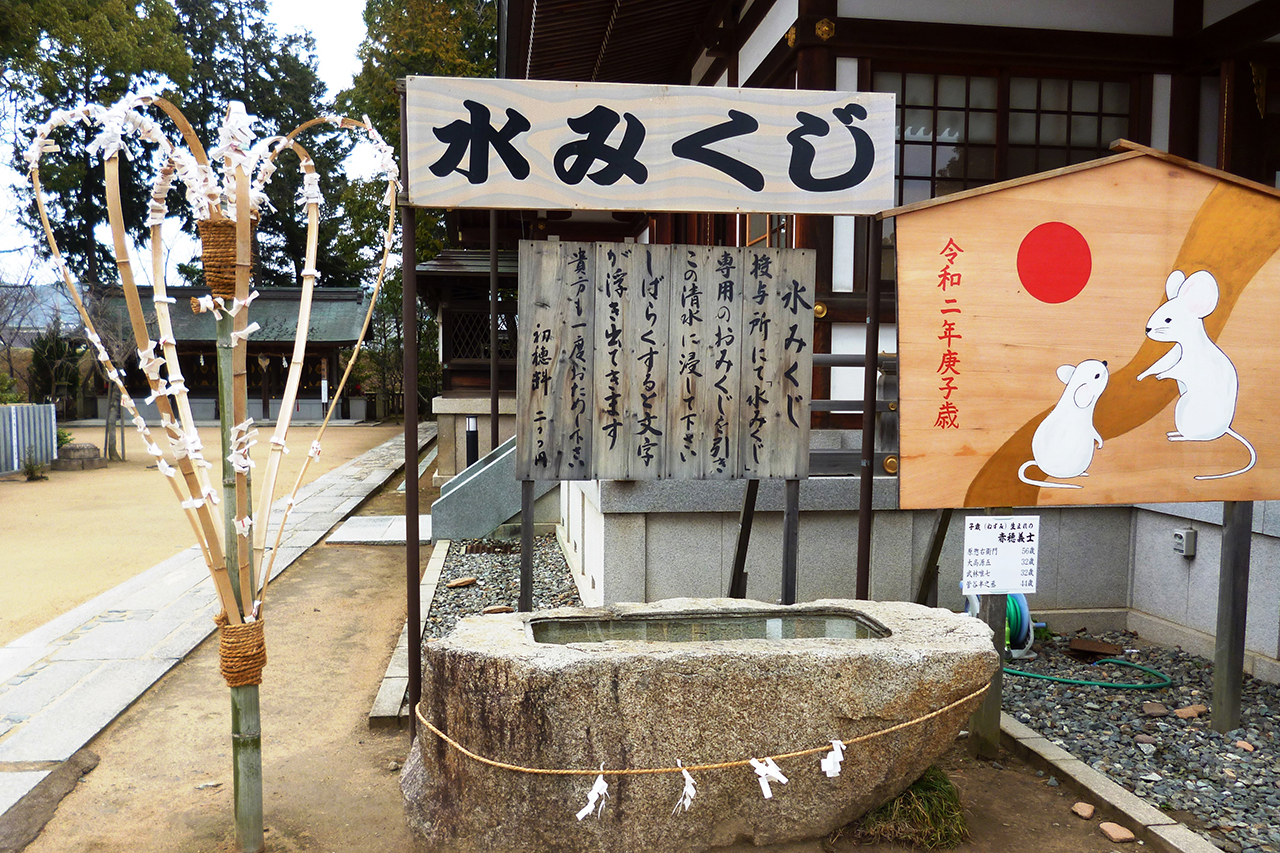 水みくじ